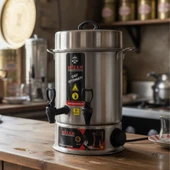 Mizan 60 Bardak Endüstriyel Çaymatik - Paslanmaz Çelik Çay Otomatı thumbnail 4