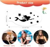 OOTSR Yeniden Kullanılabilir 30’lu Yüz Boyama Şablon Seti thumbnail 2