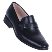 Tek Yıldız 1807 Siyah Kauçuk Erkek Deri Klasik Ayakkabı thumbnail 1