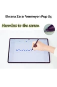 Galaxy Tab S9 FE - S9 Plus Uyumlu Avuç İçi Algılamayan Dokunmatik Stylus SPen Kalem thumbnail 4