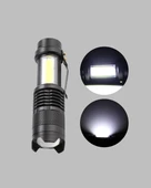 CEYLAN ADAM Odak Ayarlı 2000 Lümen Şarjlı LED El Feneri thumbnail 5