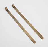 Antika Pirinç Görünümlü Köşe Banyo Rafı thumbnail 4