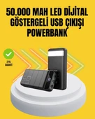 CEYLAN ADAM Profesyonel 50.000 mAh Powerbank – Aynı Anda Birden Fazla Cihaz Şarj Eden, Dayanıklı ve Güvenli Taşınabilir thumbnail 1