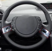 Citroën C4 Classic Krom Direksiyon Kaplama Sticker 2012–2016 thumbnail 5