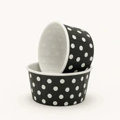 Dolphin Muffin-Kek Kapsülü Siyah Puantiyeli 50 Li thumbnail 1