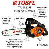 Tosfl Tf2512cse Motorlu Budama Testeresi thumbnail 2