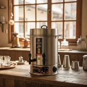 Mizan 160 Bardak Endüstriyel Çaymatik - Paslanmaz Çelik Çay Otomatı thumbnail 4