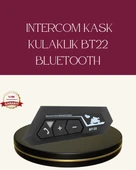CEYLAN ADAM Motosiklet Sürüşleri İçin BT22 Kask Bluetooth Kulaklık Mikrofonlu thumbnail 1