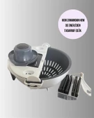 CEYLAN ADAM Dilimleyici ve Rende Bıçaklı Çok Amaçlı Mutfak Aleti thumbnail 4