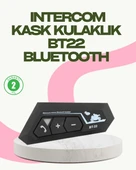 CEYLAN ADAM Bluetooth 5.0 EDR Kask Kulaklık Yüksek Ses Kalitesi ve Gürültü Önleme thumbnail 1