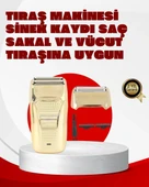 CEYLAN ADAM Erkek Saç Sakal Tıraş Makinesi Kablolu Altın Renk Dayanıklı thumbnail 1
