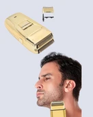 CEYLAN ADAM Altın Renk Kablolu Sakal Tıraş Makinesi Çelik Bıçaklı 3W Motor thumbnail 5