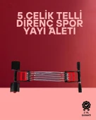 CEYLAN ADAM Ayarlanabilir Elastik Yaylı Ergonomik Tasarımlı Kas Güçlendirme Seti thumbnail 1
