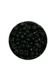 LitaeTrend Dökme Cam Kum Boncuk (8/0) 3 mm - 20 Gram - Parlak Siyah - BNC170 thumbnail 2