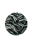 LitaeTrend Uzun Boru Kesme Boncuk Çap 2mm Uzunluk 10 mm - 20 Gram - Siyah Beyaz - BNC251 thumbnail 2