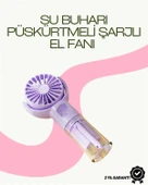 CEYLAN ADAM Dönen Su Sisli El Fanı – 4 Kademeli Rüzgar, Şeffaf Su Haznesi, Sessiz Çalışma thumbnail 1