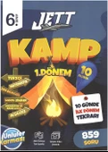 6.Sınıf Yeni 1.Dönem Jett Kamp Denemeleri 10 Günde İlk Dönem Tekrarı + Matematik Kitabı Hediyeli thumbnail 4