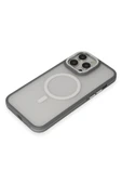 iPhone 14 Pro Kılıf Rocky Magsafe Kapak - Gümüş thumbnail 8
