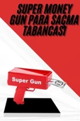 CEYLAN ADAM Para Dolar Atma Makinası Super Money Gun Para Saçma Fırlatma Tabancası thumbnail 2