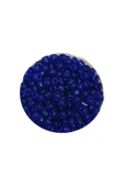 LitaeTrend Dökme Cam Kum Boncuk (11/0) 2 mm - 60 Gram -  Kral Mavi - BNC036 thumbnail 2