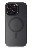 iPhone 15 Pro Max Kılıf Mateks Magsafe Kapak - Siyah thumbnail 7
