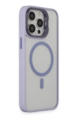 iPhone 15 Pro Max Kılıf Roblox Lens Magsafe Standlı Kapak - Lila thumbnail 9