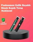 CEYLAN ADAM Paslanmaz Çelik Bıçaklı Sinek Kaydı Tıraş Makinesi Uzun Ömürlü thumbnail 1