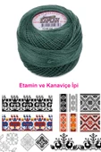 LitaeTrend Kaplan Etamin Ve Kanaviçe İpi 8 No Kod/Renk: 726 - Royaleks thumbnail 2