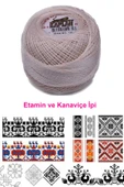 LitaeTrend Kaplan Etamin Ve Kanaviçe İpi 8 No Kod/Renk: 745 - Royaleks thumbnail 2