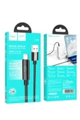 Hoco. U125 1.2M Benefit USB to Lightning Şarj Data Kablosu - Siyah thumbnail 5