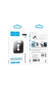 Hoco. iPhone 16 3D Metal Frame Kamera Lens - Siyah thumbnail 7
