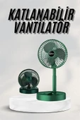 CEYLAN ADAM Katlanabilir Teleskopik Şarjlı Fan Masaüstü Soğutucu Vantilatör thumbnail 2