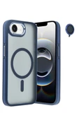 iPhone 16E Winner Magsafe Kapak - Lacivert thumbnail 5