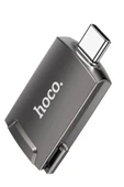 Hoco. UA19 Tak Çalıştır HDMI to Type-C Dönüştürücü - Gri thumbnail 6