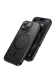 Hoco. iPhone 16 Pro Armour Antishock Protective Magsafe Kapak - Siyah thumbnail 1