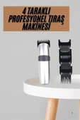 CEYLAN ADAM Yeni Nesil Profesyonel Şarjlı Saç Sakal Tıraş Makinesi Ayarlanabilir 4 Taraklı thumbnail 2