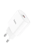 Hoco. C94A Metro 20W Type-C Çıkışlı PD Hızlı Şarj Aleti - Beyaz thumbnail 2