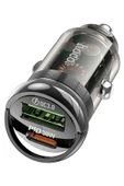 Hoco. Z53A PD 30W Type-C ve USB Çıkışlı Araç Şarjı - Siyah thumbnail 2