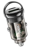 Hoco. Z53A PD 30W Type-C ve USB Çıkışlı Araç Şarjı - Siyah thumbnail 7
