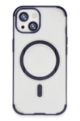 iPhone 15 Hilton Magsafe Kapak - Lacivert thumbnail 1