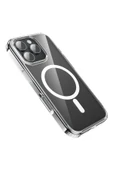 Hoco. iPhone 16 Pro Anti Fall Airbag Magsafe Kapak - Şeffaf thumbnail 2