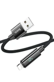 Hoco. U125 1.2M Benefit USB to Lightning Şarj Data Kablosu - Siyah thumbnail 7