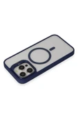 iPhone 15 Pro Kılıf Roblox Lens Magsafe Standlı Kapak - Lacivert thumbnail 3