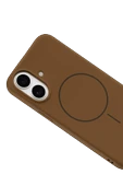 Apple iPhone 17 Jully Magsafe Kapak - Kahverengi thumbnail 4