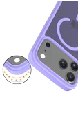 Apple iPhone 17 Pro Max Jota Magsafe Kapak - Lila thumbnail 2