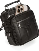 Monalisa Home Kasalı Bölmeli Deri Erkek Çantası thumbnail 1