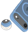 Apple iPhone 17 Air Jota Magsafe Kapak - Açık Mavi thumbnail 3