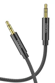 Hoco. UPA19 2M Hasırlı 3.5mm Aux Kablo - Siyah thumbnail 1