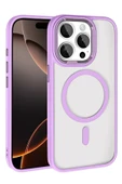 Apple iPhone 15 Pro Max Terea Magsafe Kapak - Lila thumbnail 5
