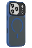 Apple iPhone 17 Pro Megane Magsafe Kapak - Lacivert thumbnail 3